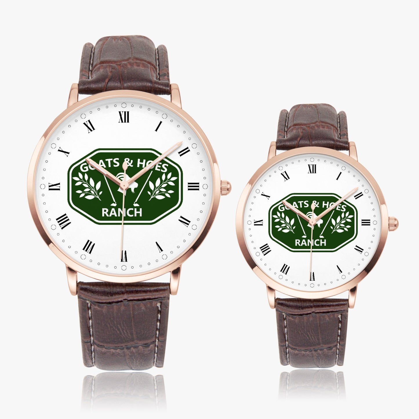 Goats and Hoes Ranch Instafamous Quartz watch