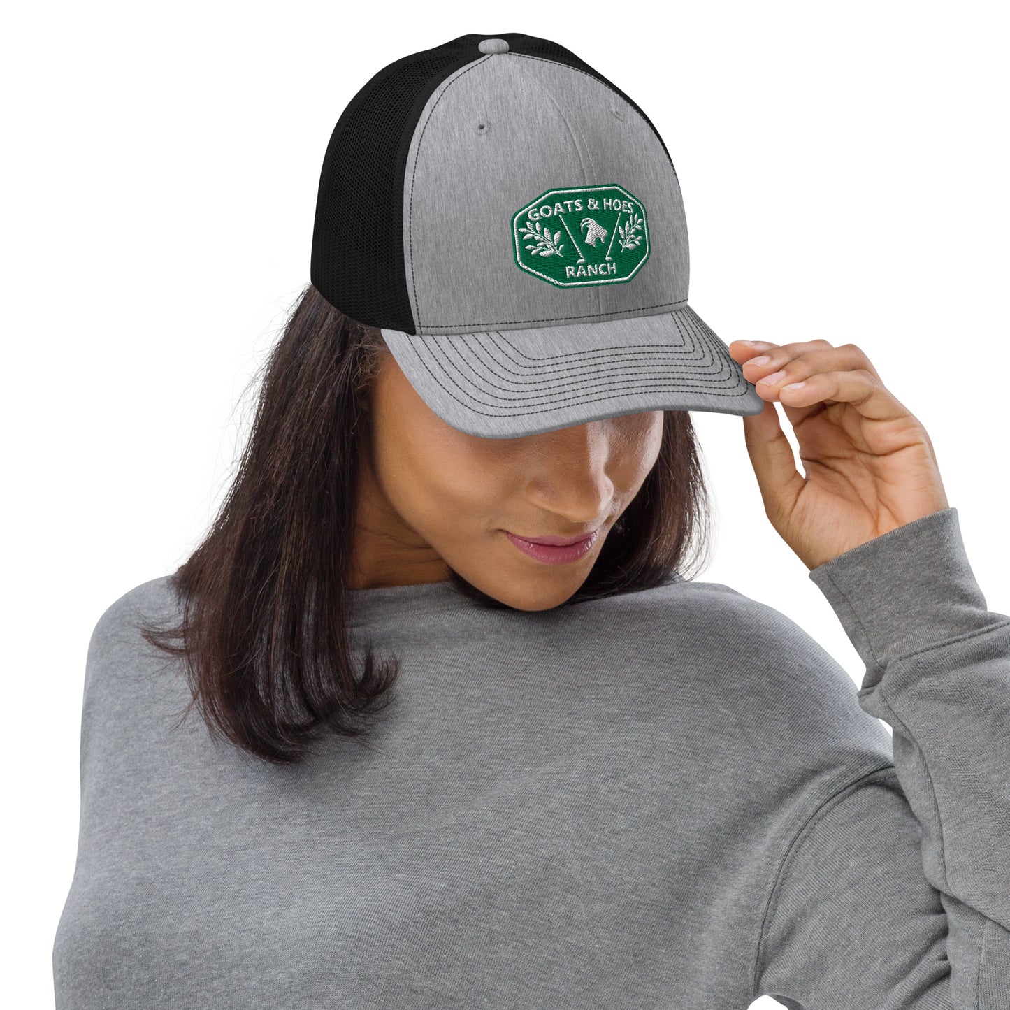 "Goats & Hoes" Trucker Cap