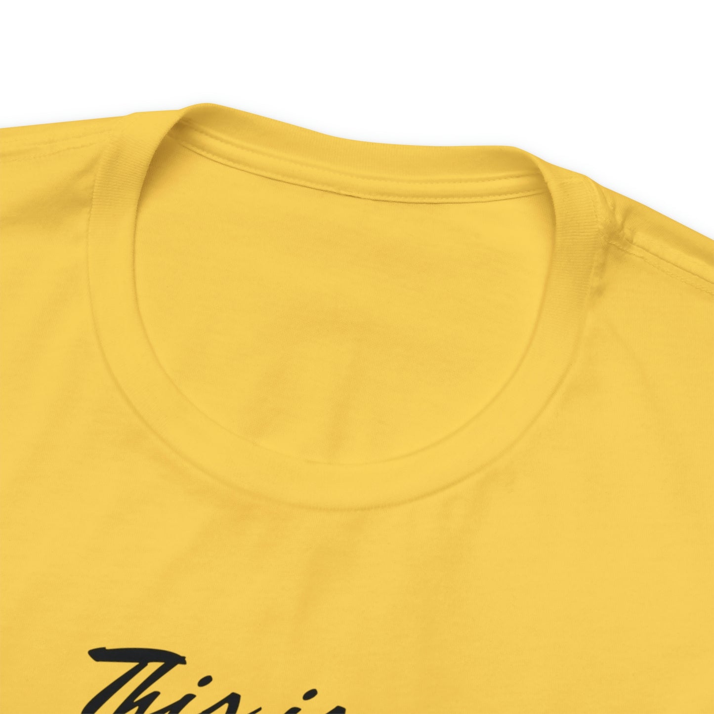 "This is my Crop Top" One Sided Unisex Jersey Short Sleeve Tee (Printed on Front)