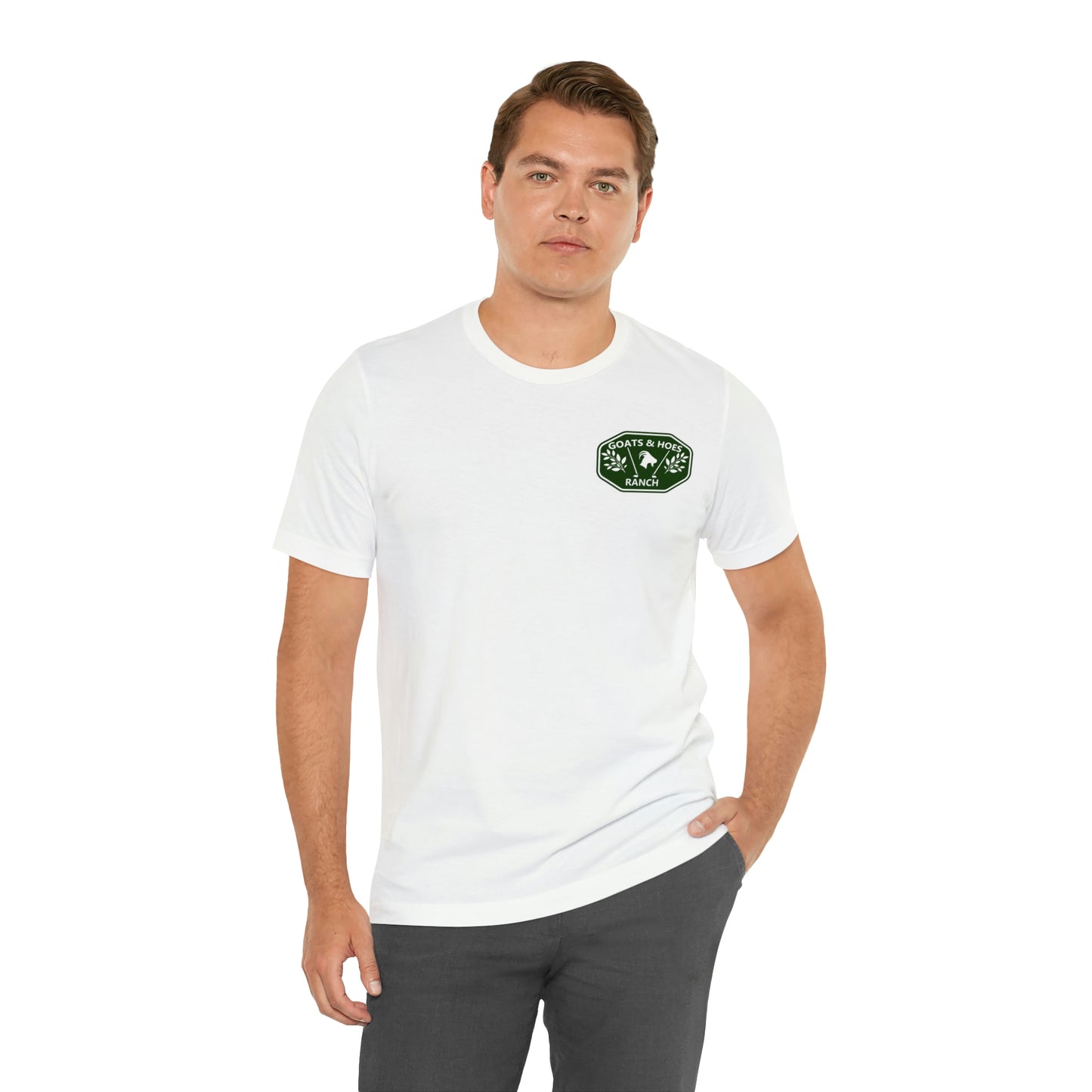 "DILF Farming" Two Sided Unisex Jersey Short Sleeve Tee