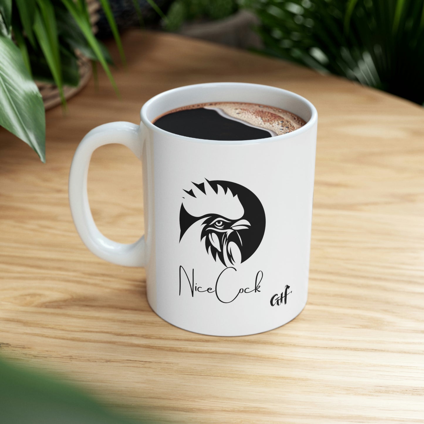 "Goats & Hoes Nice Cock" Ceramic Mug 11oz