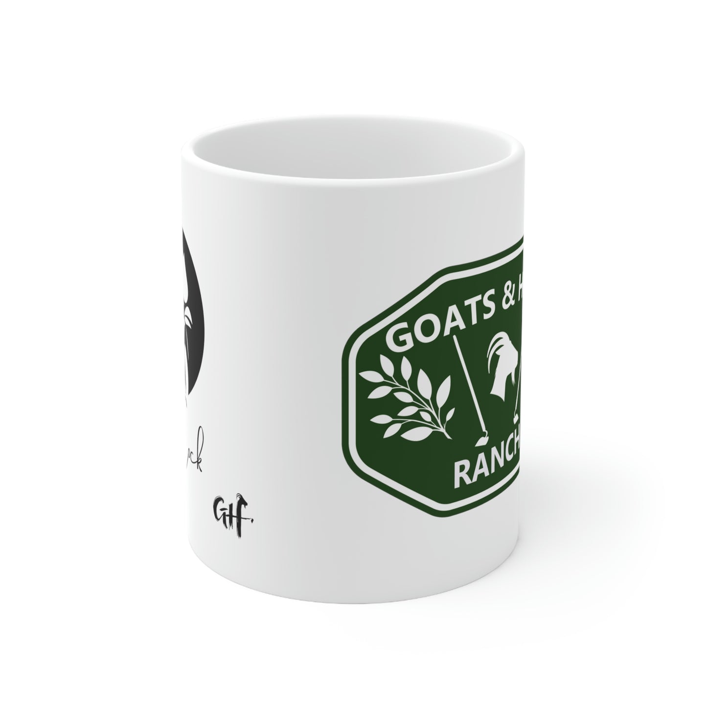 "Goats & Hoes Nice Cock" Ceramic Mug 11oz