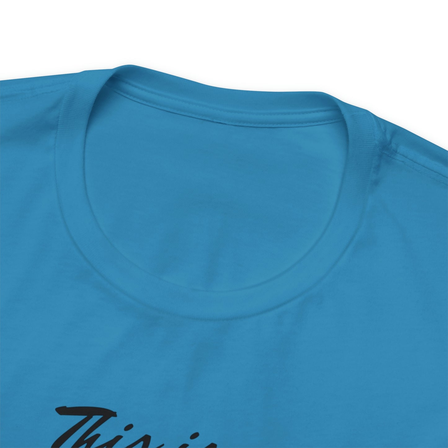 "This is my Crop Top" One Sided Unisex Jersey Short Sleeve Tee (Printed on Front)