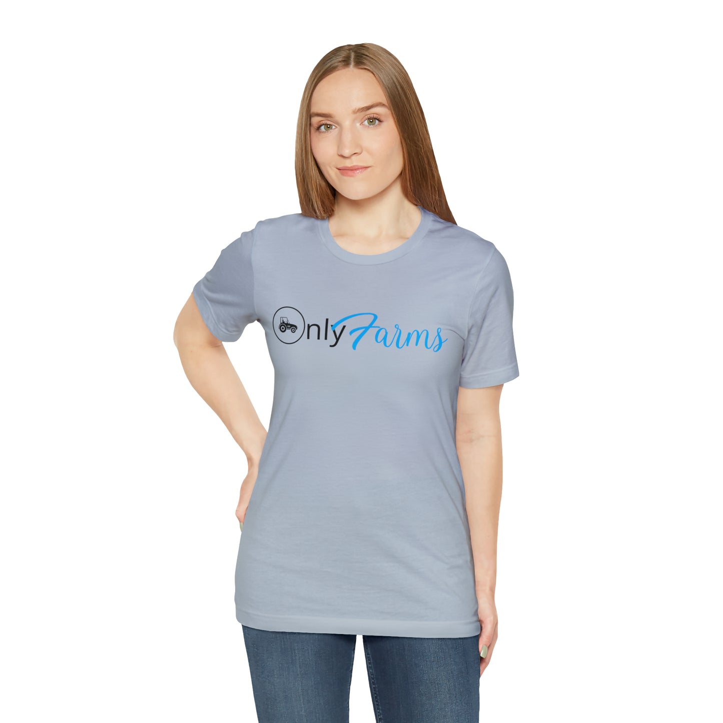 OnlyFarms One Sided Unisex Jersey Short Sleeve Tee (Printed on on Front)