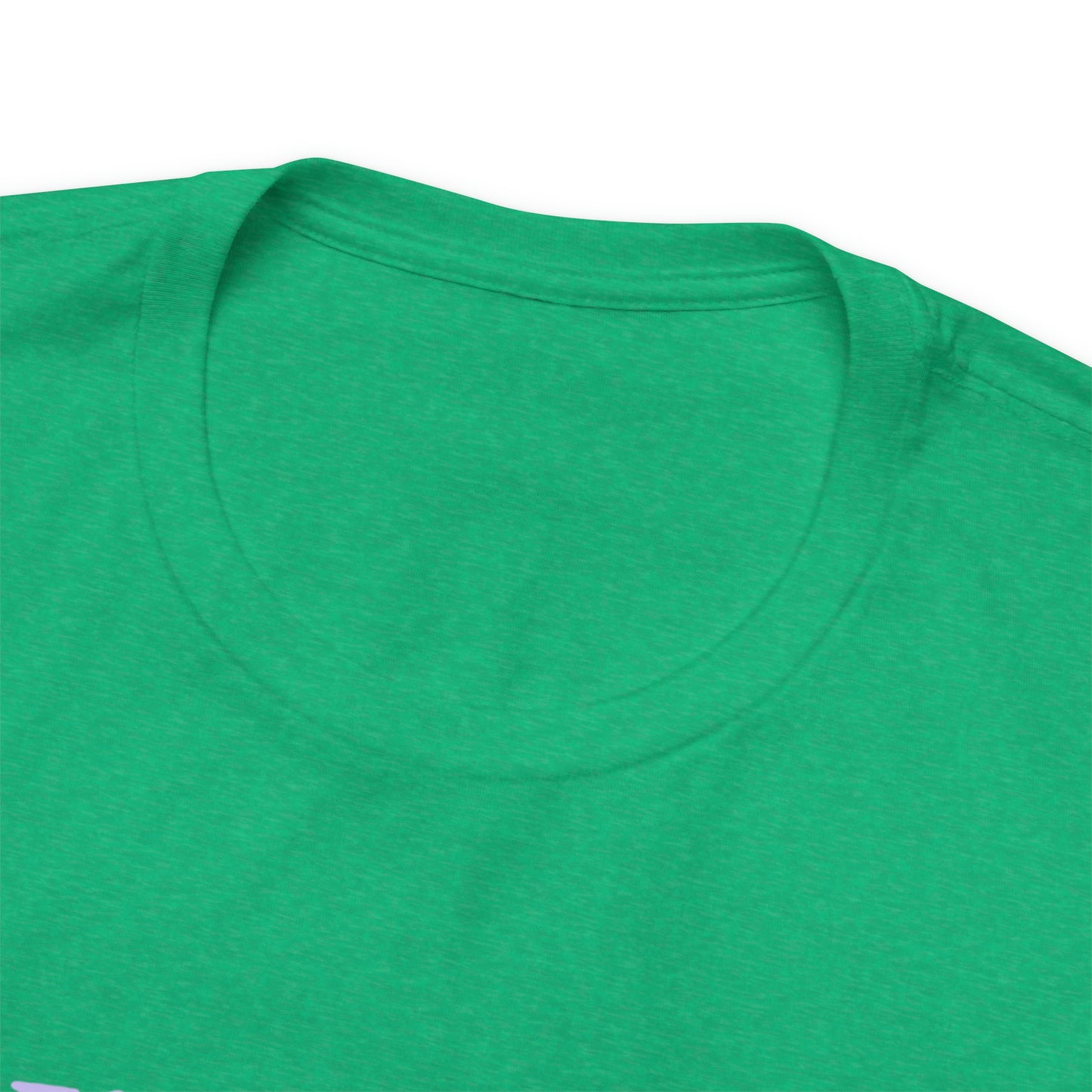 "Dog, Horse & 3 People" One Sided Unisex Jersey Short Sleeve Tee (Printed on Front)