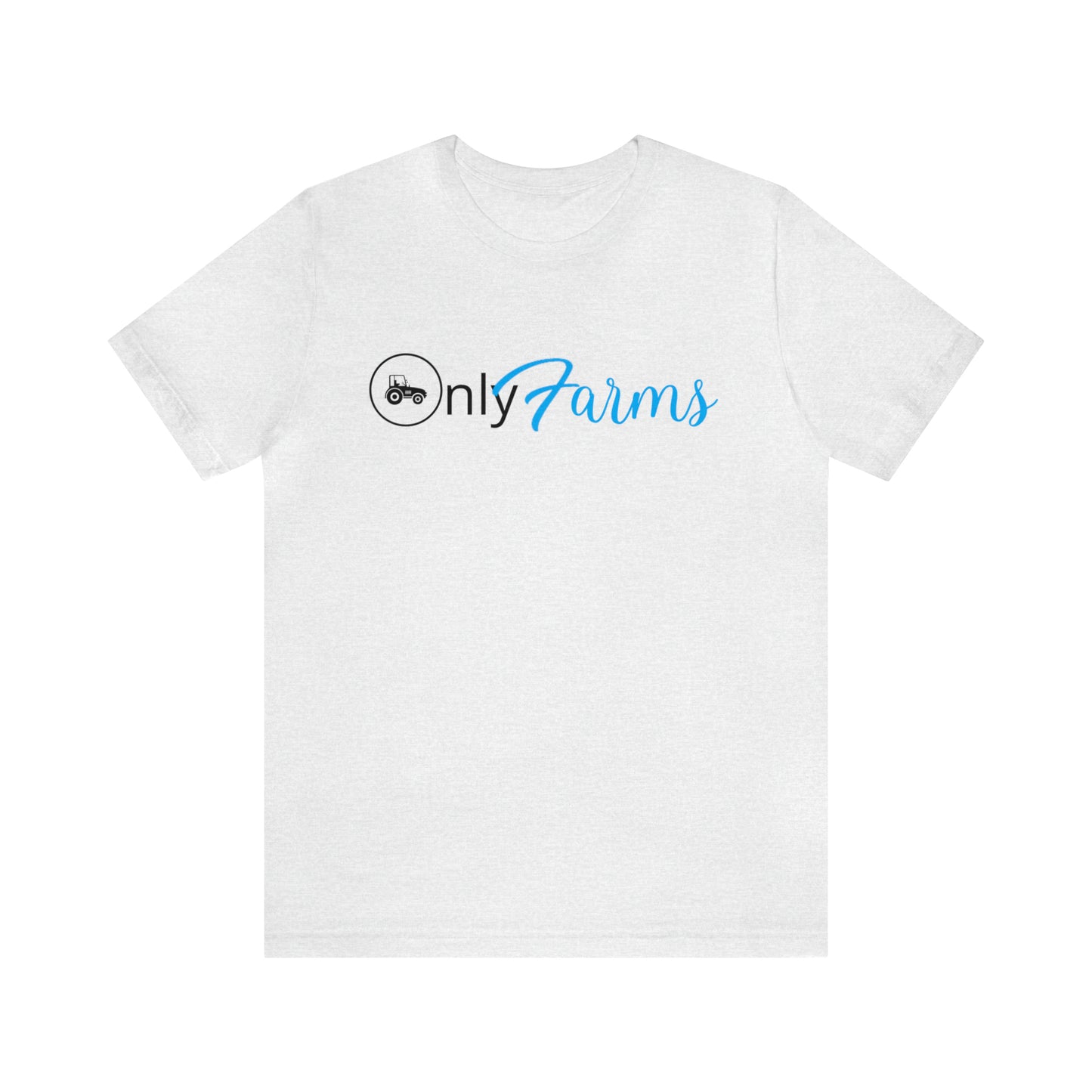 OnlyFarms One Sided Unisex Jersey Short Sleeve Tee (Printed on on Front)