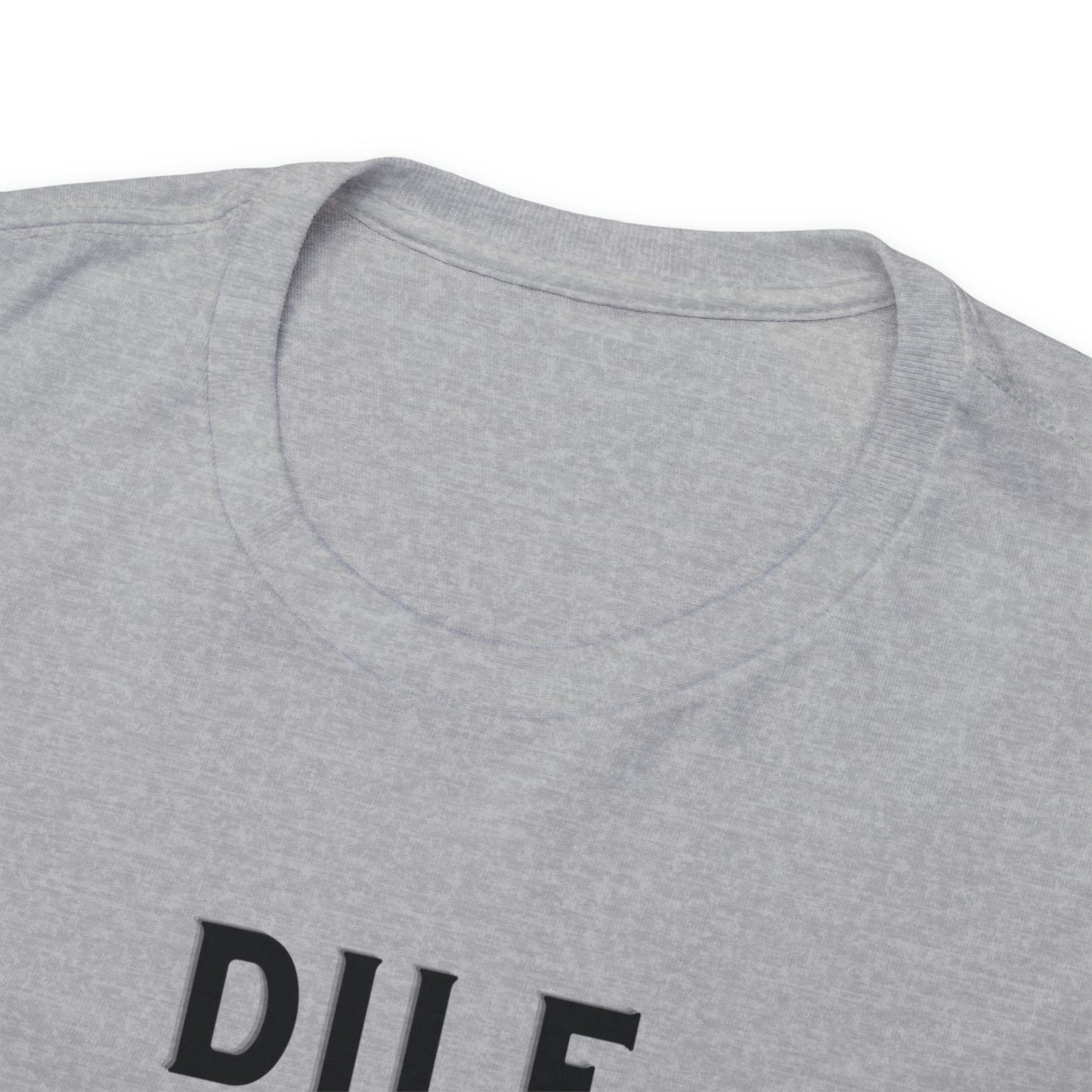 "DILF" One Sided Unisex Heavy Cotton Tee- Printed on Front