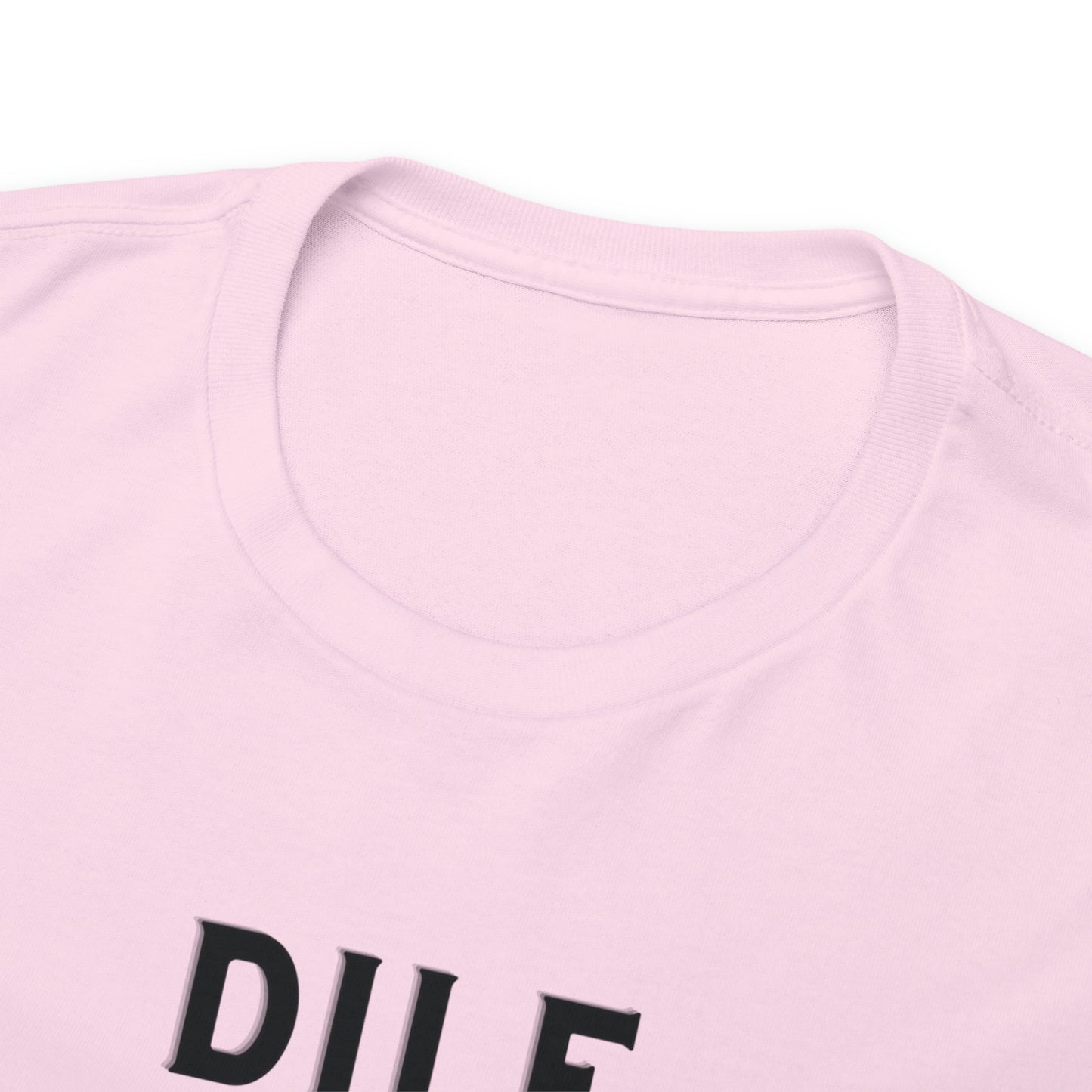 "DILF" One Sided Unisex Heavy Cotton Tee- Printed on Front