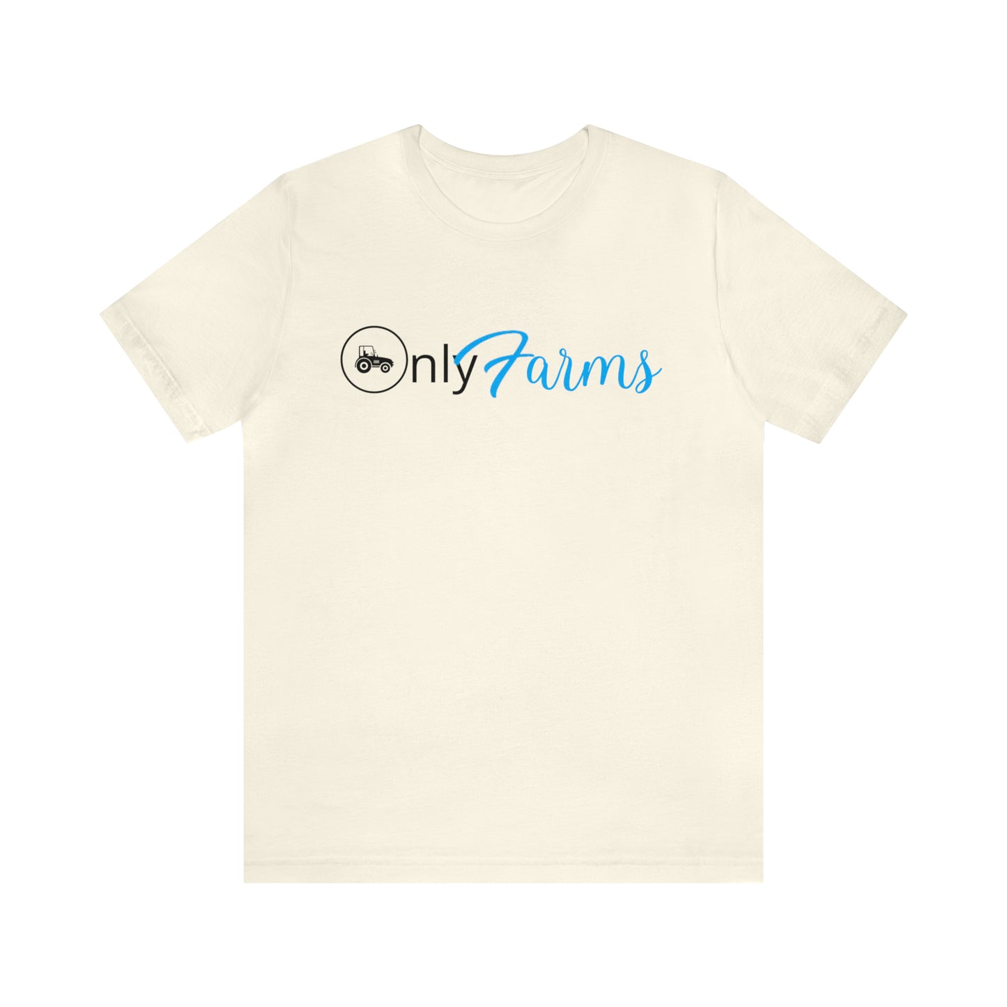 OnlyFarms One Sided Unisex Jersey Short Sleeve Tee (Printed on on Front)