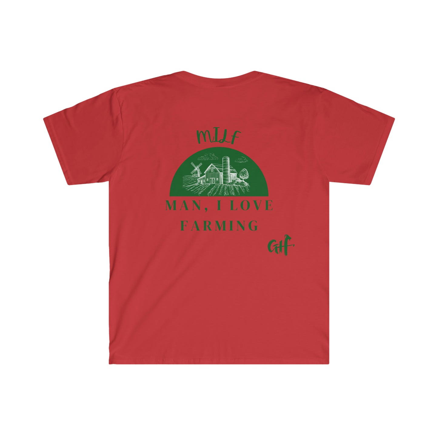 "MILF" Two Sided Unisex Softstyle T-Shirt