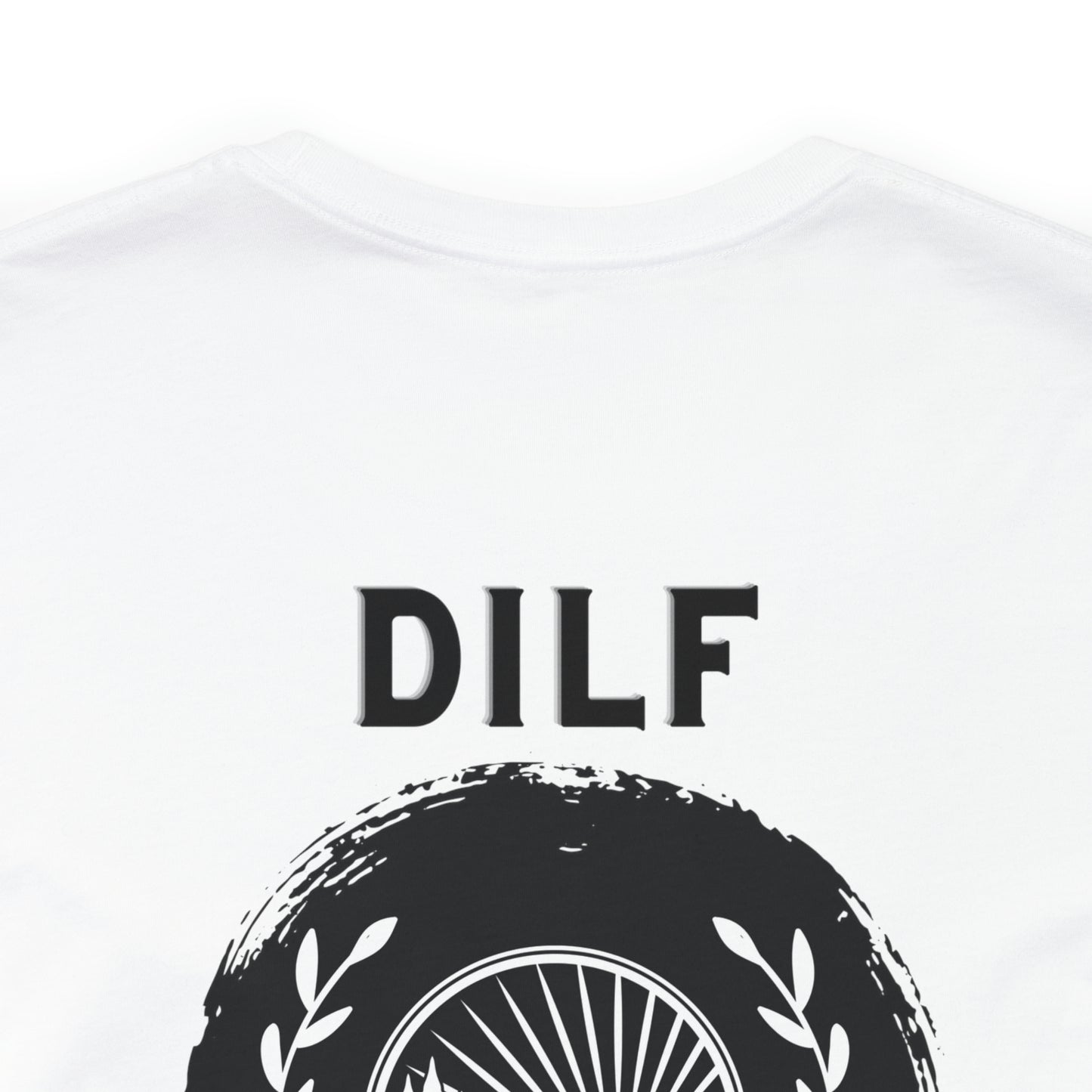 "DILF Farming" Two Sided Unisex Jersey Short Sleeve Tee