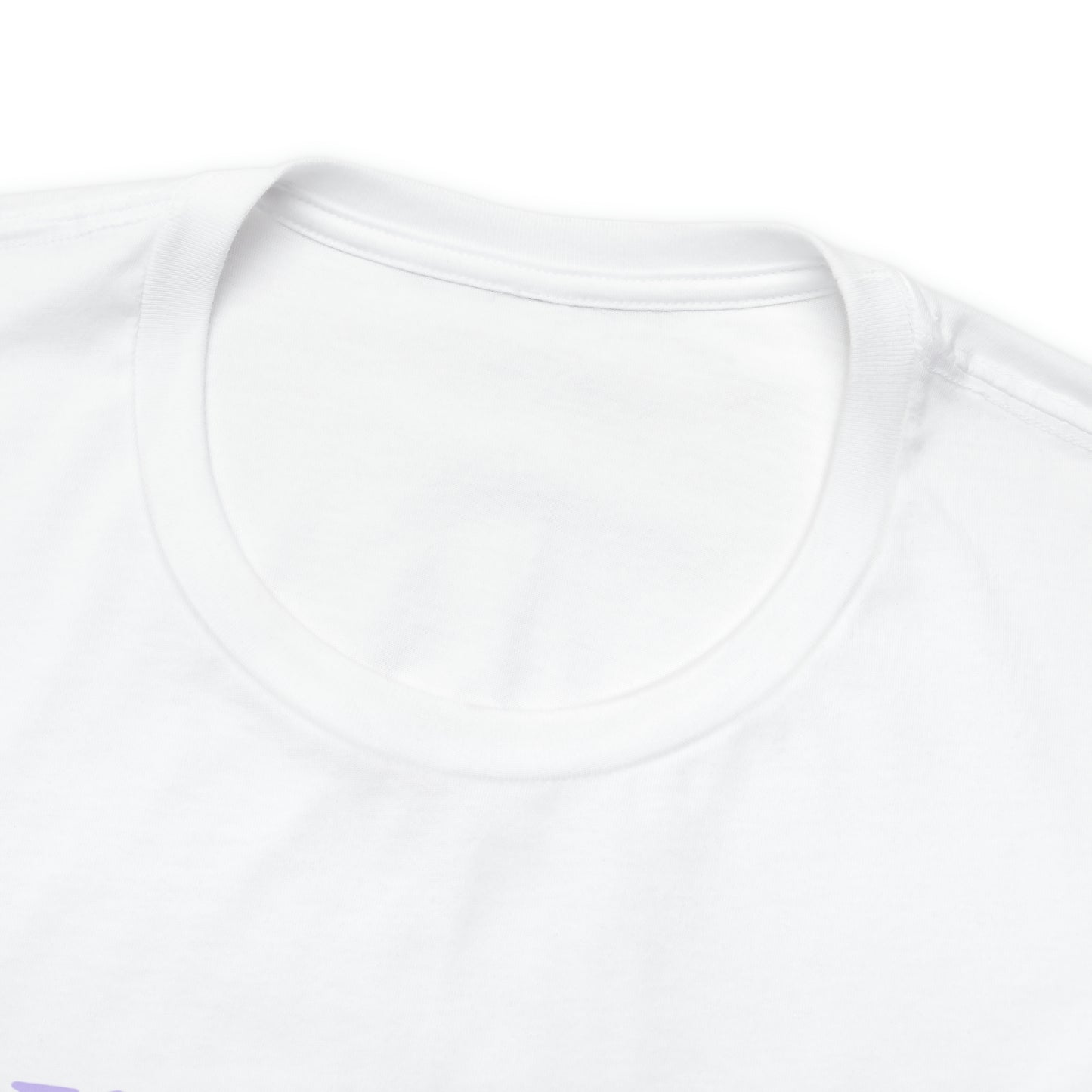 "Dog, Horse & 3 People" One Sided Unisex Jersey Short Sleeve Tee (Printed on Front)