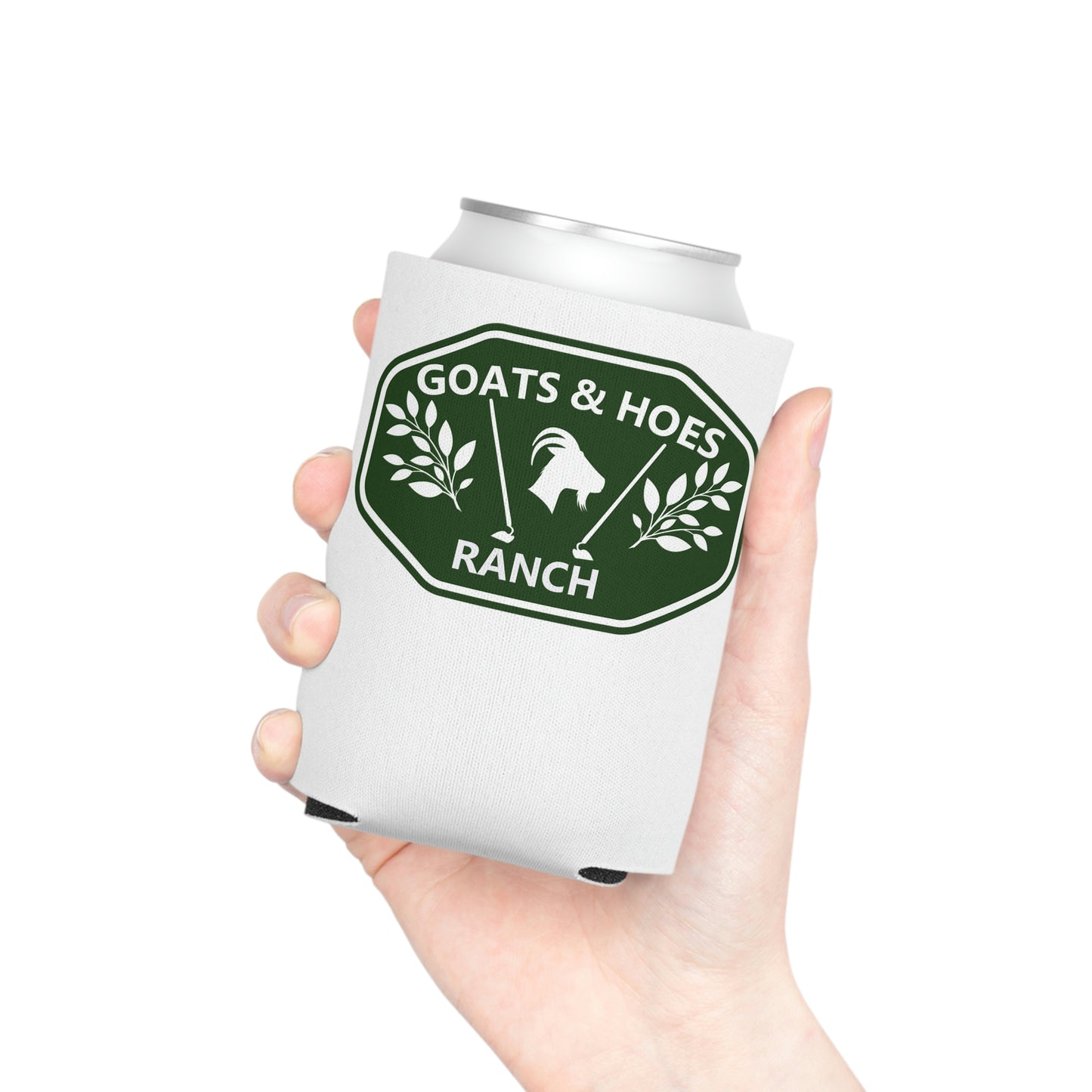 "Goats & Hoes Nice Cock" Can Cooler