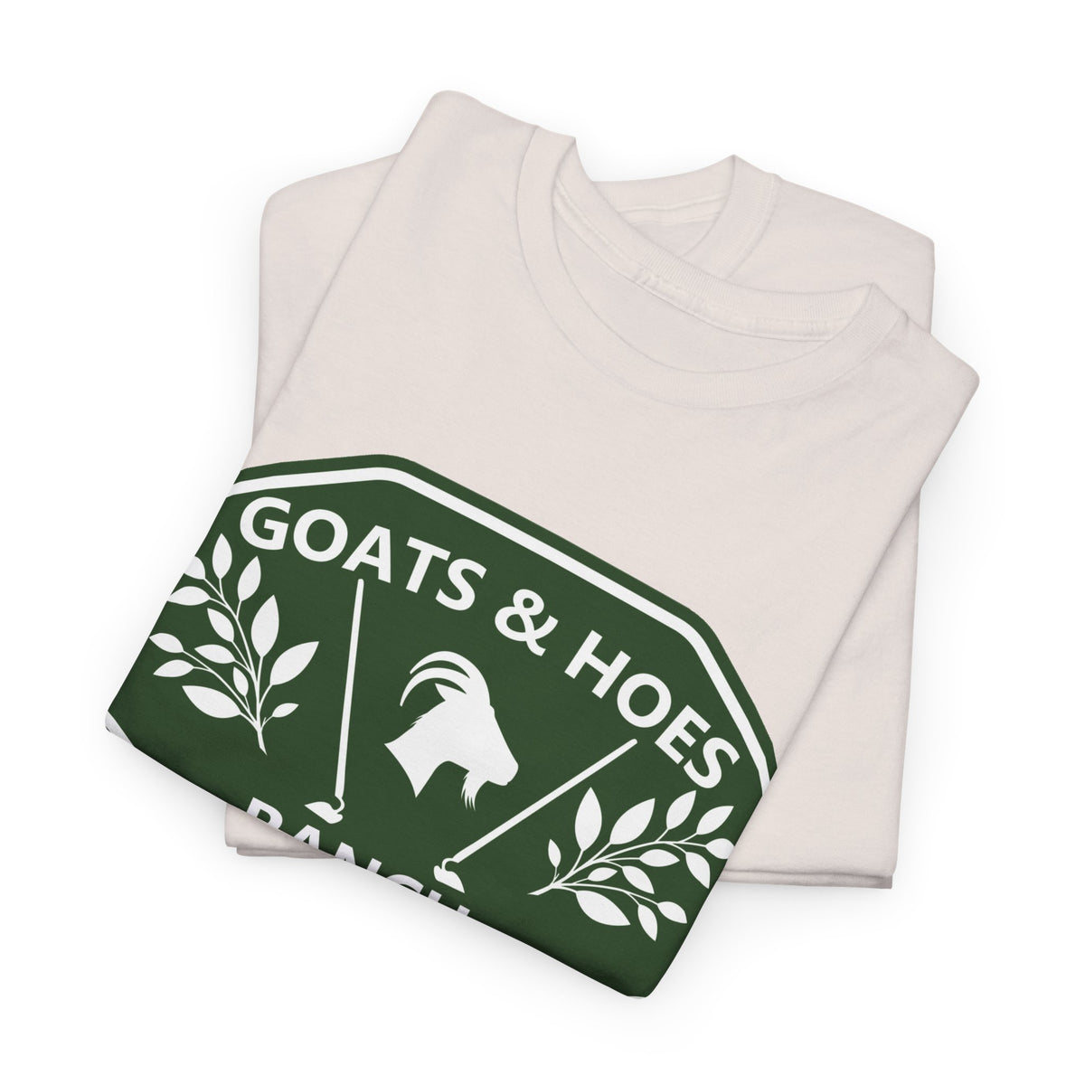 Goats & Hoes Ranch Tee — Funny Farm Animal Shirt