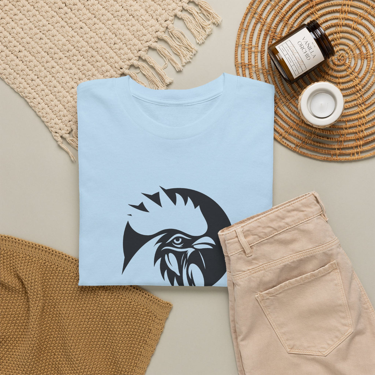 Nice Cock Rooster Graphic T-Shirt
