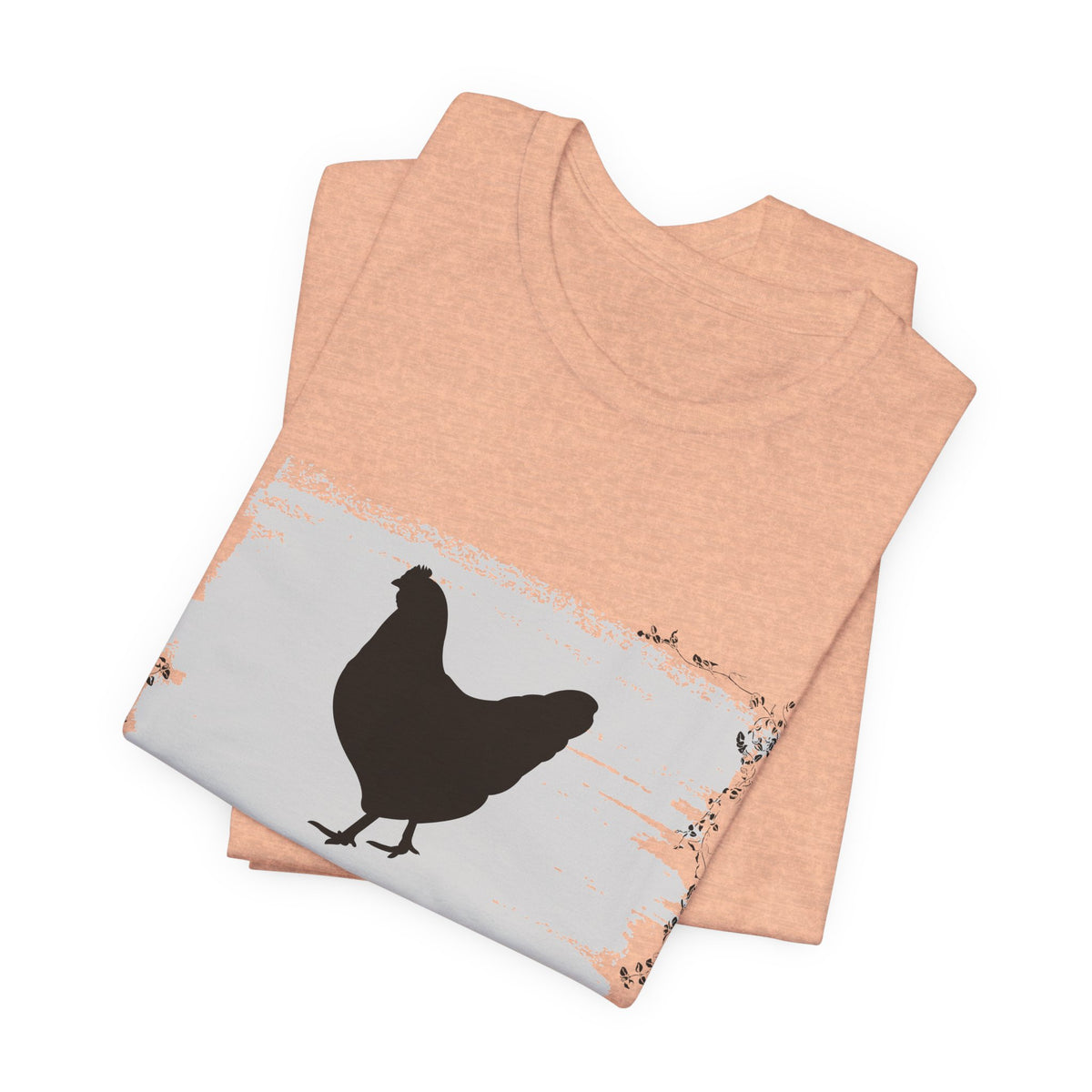 Chicken Silhouette Tee – "Cluck Around & Find Out" Funny Farm Shirt
