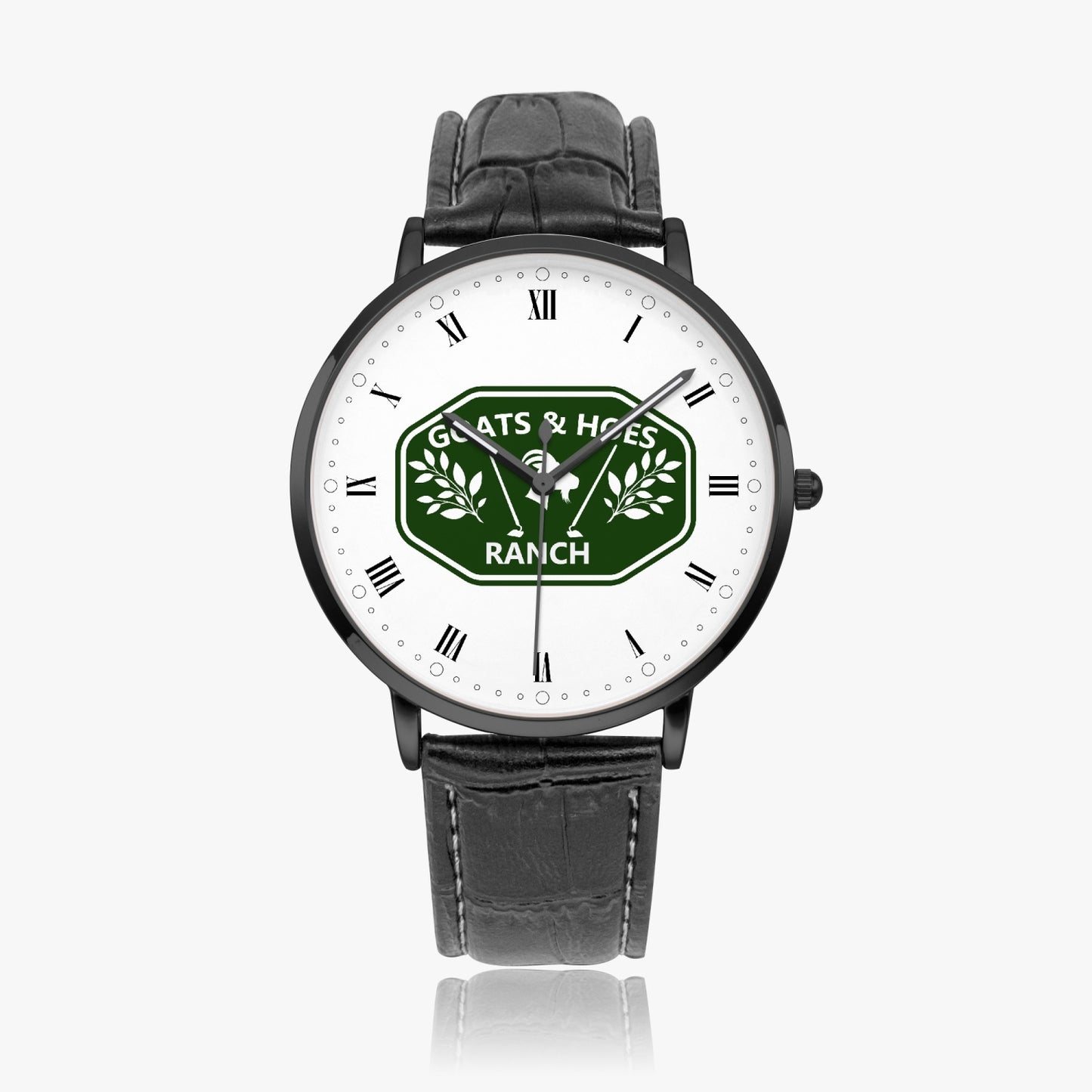 Goats and Hoes Ranch Instafamous Quartz watch