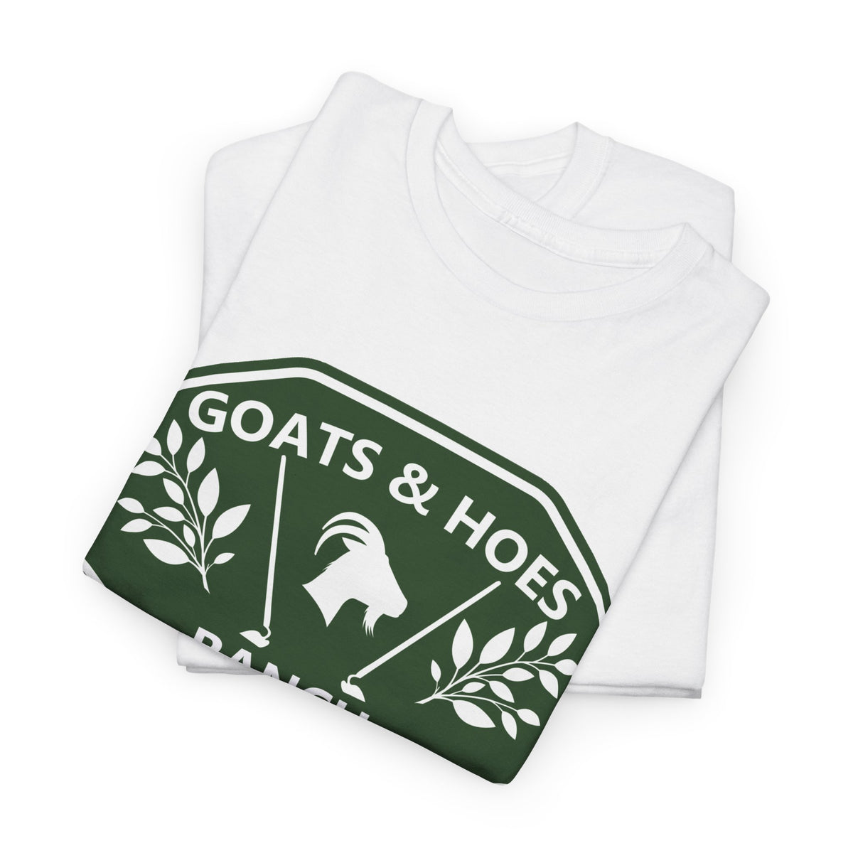 Goats & Hoes Ranch Tee — Funny Farm Animal Shirt
