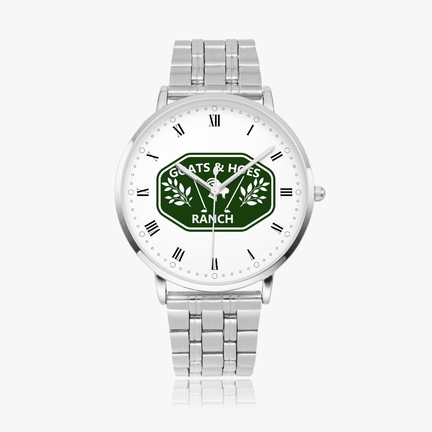 Goats and Hoes Ranch Instafamous Quartz watch