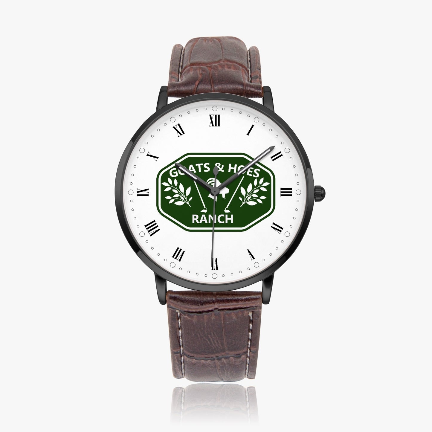 Goats and Hoes Ranch Instafamous Quartz watch