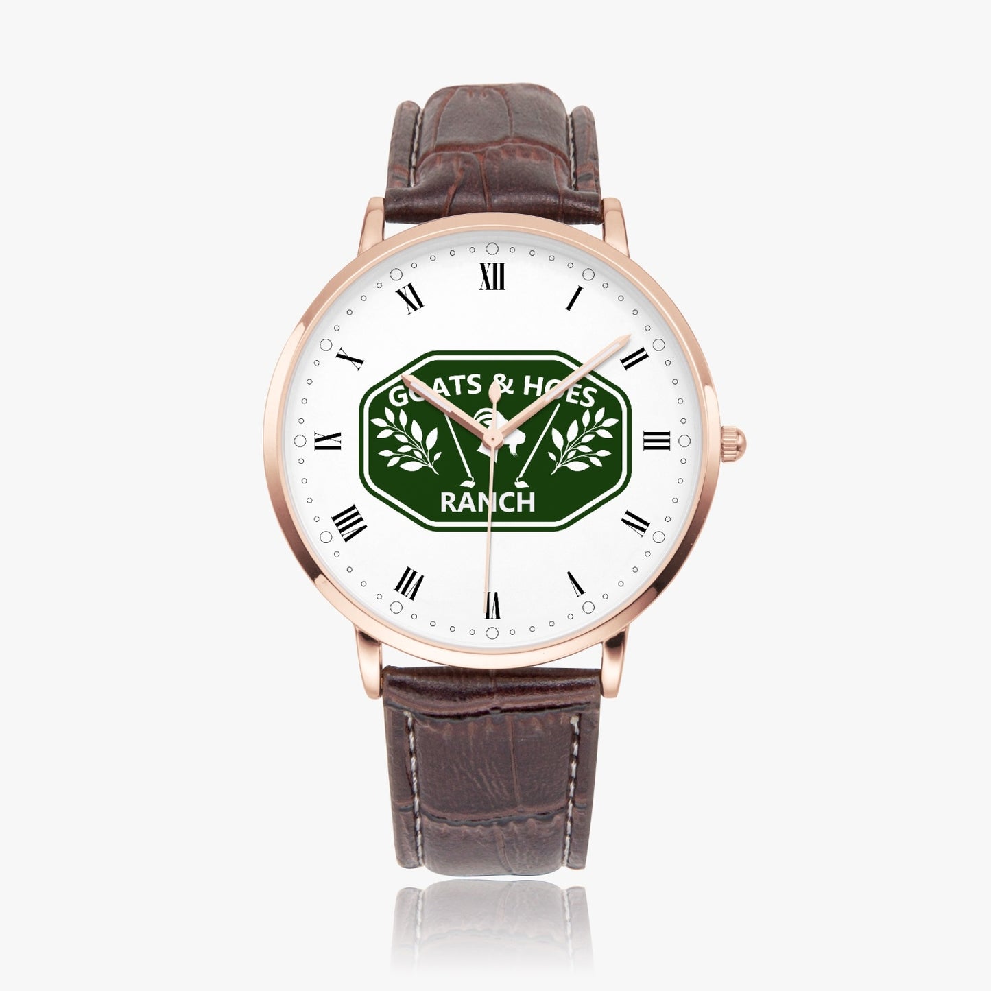 Goats and Hoes Ranch Instafamous Quartz watch