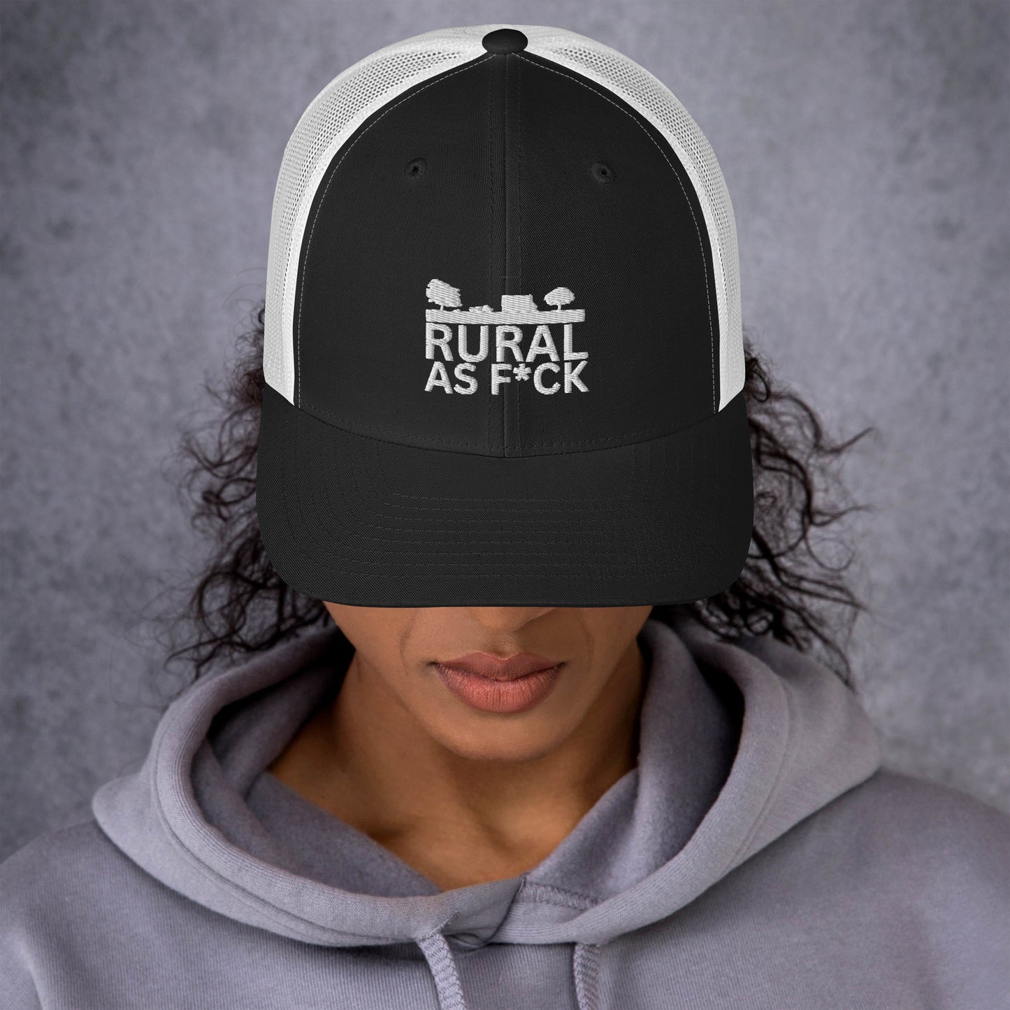 Funny Farming Trucker Cap Rural AF