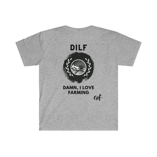 "DILF" Two Sided Unisex Softstyle T-Shirt