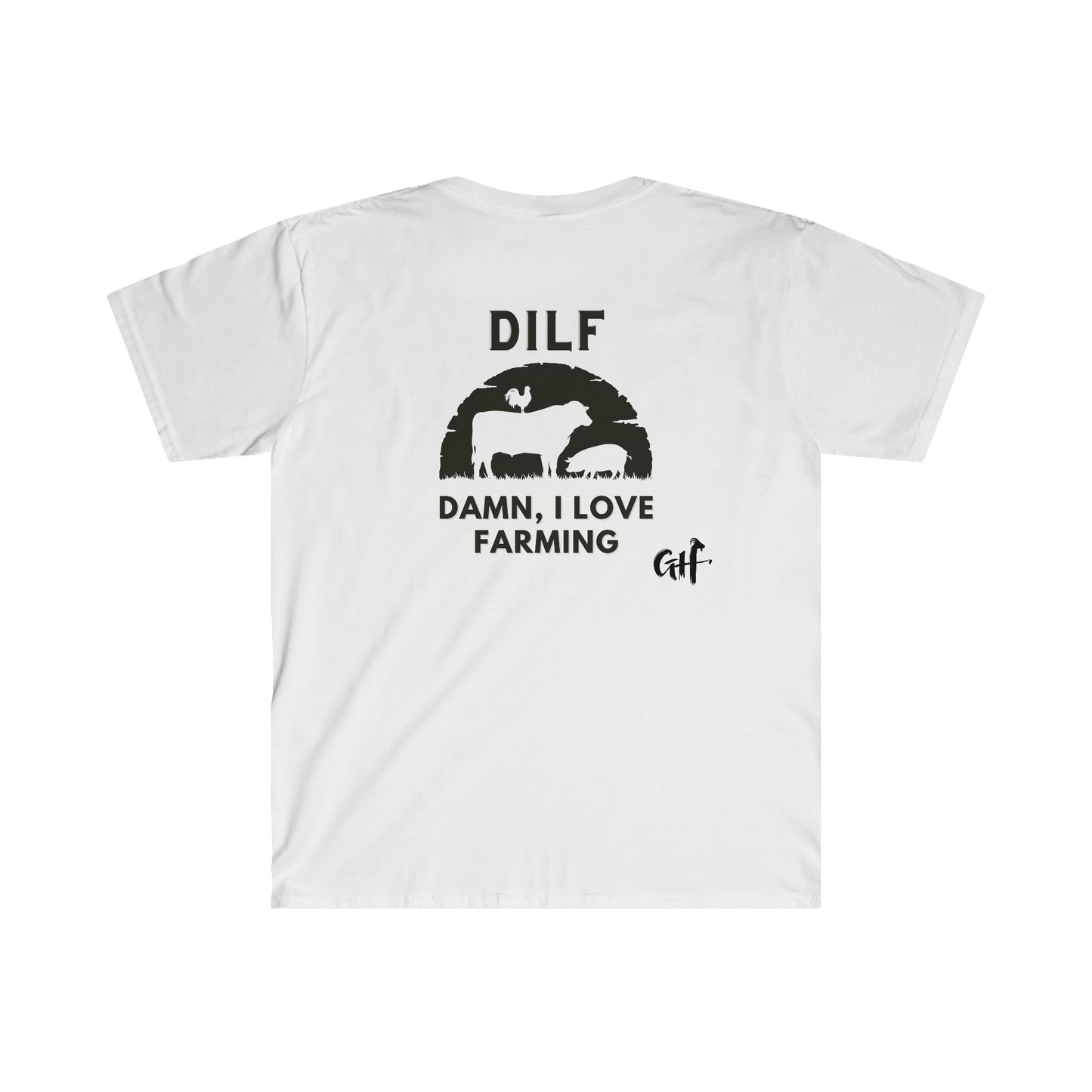 "DILF V2" Two Sided Unisex Softstyle T-Shirt