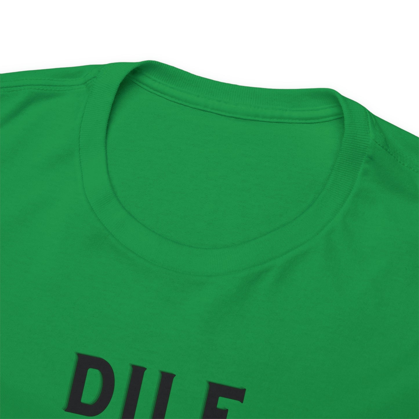 "DILF" One Sided Unisex Heavy Cotton Tee- Printed on Front