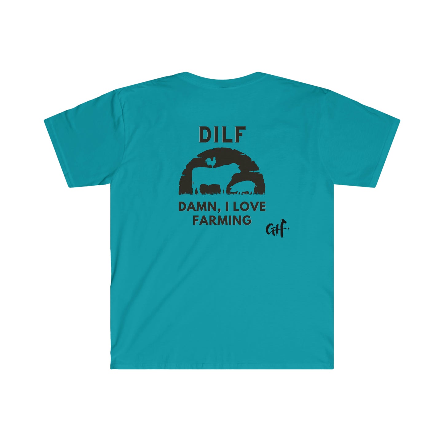 "DILF V2" Two Sided Unisex Softstyle T-Shirt