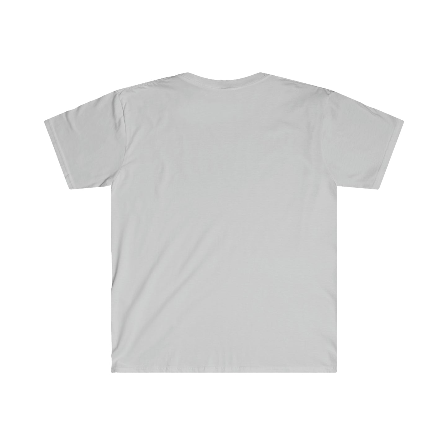 Hay Girl Hay Cow One Sided Unisex Softstyle T-Shirt (Printed on Front)