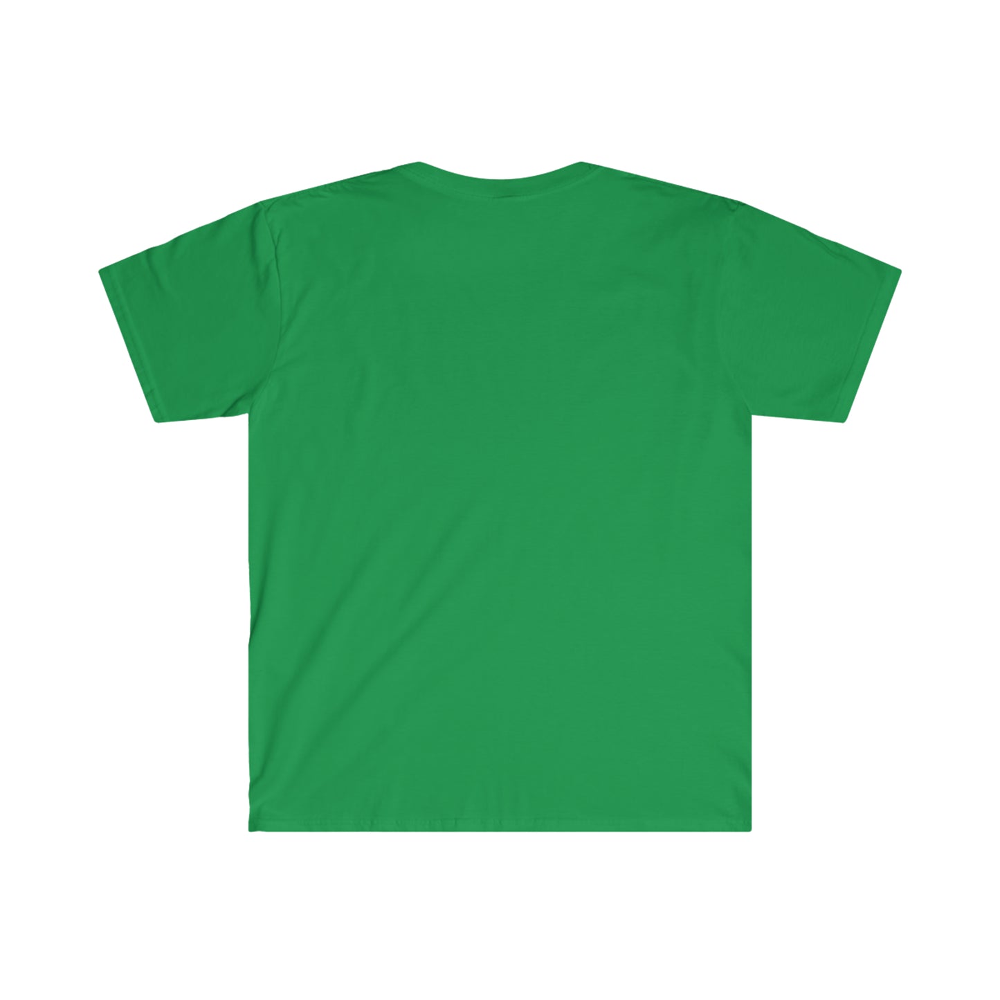 Hay Girl Hay Cow One Sided Unisex Softstyle T-Shirt (Printed on Front)