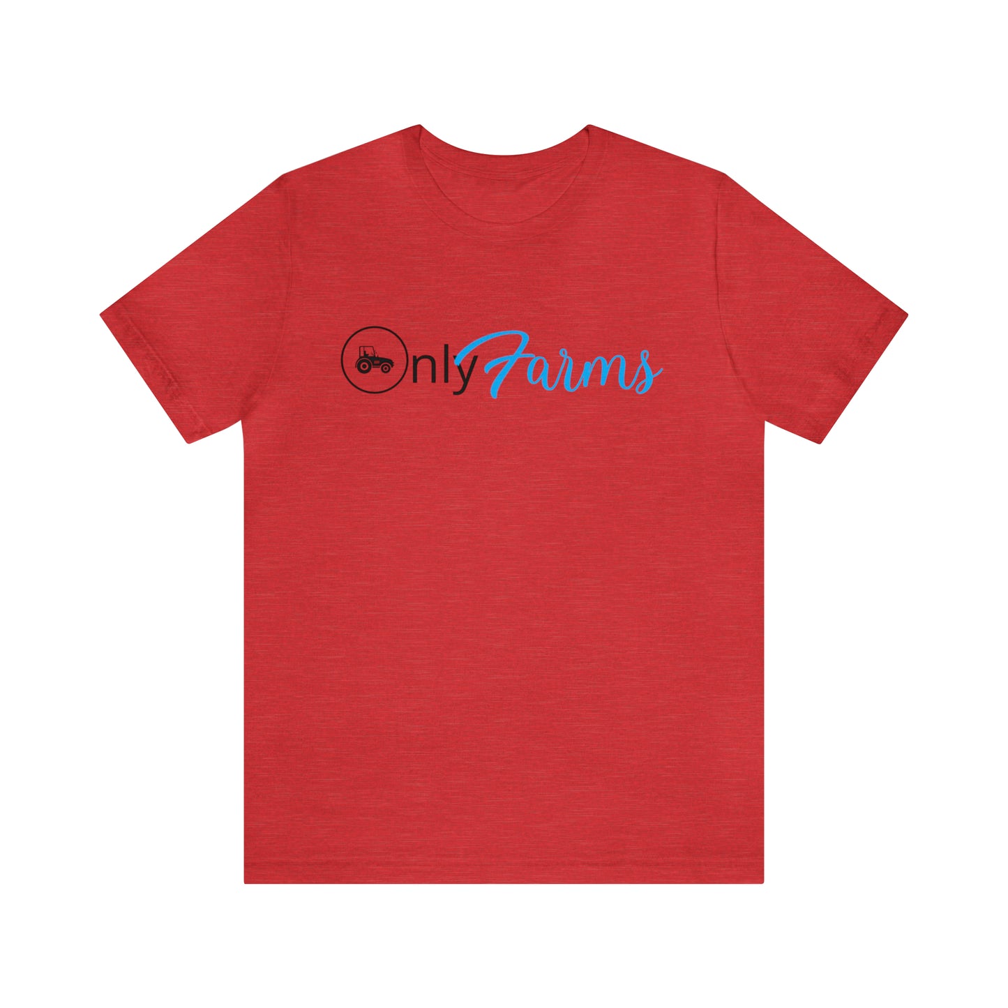 OnlyFarms One Sided Unisex Jersey Short Sleeve Tee (Printed on on Front)