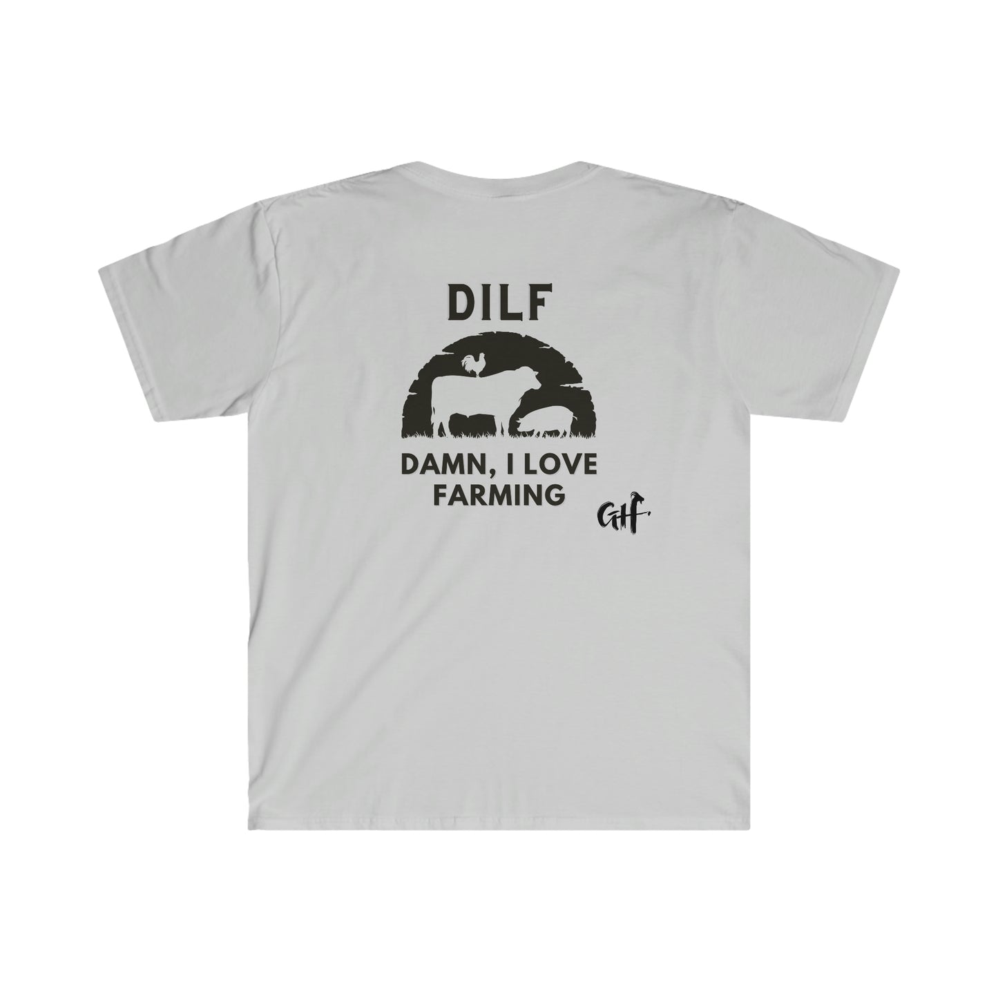 "DILF V2" Two Sided Unisex Softstyle T-Shirt