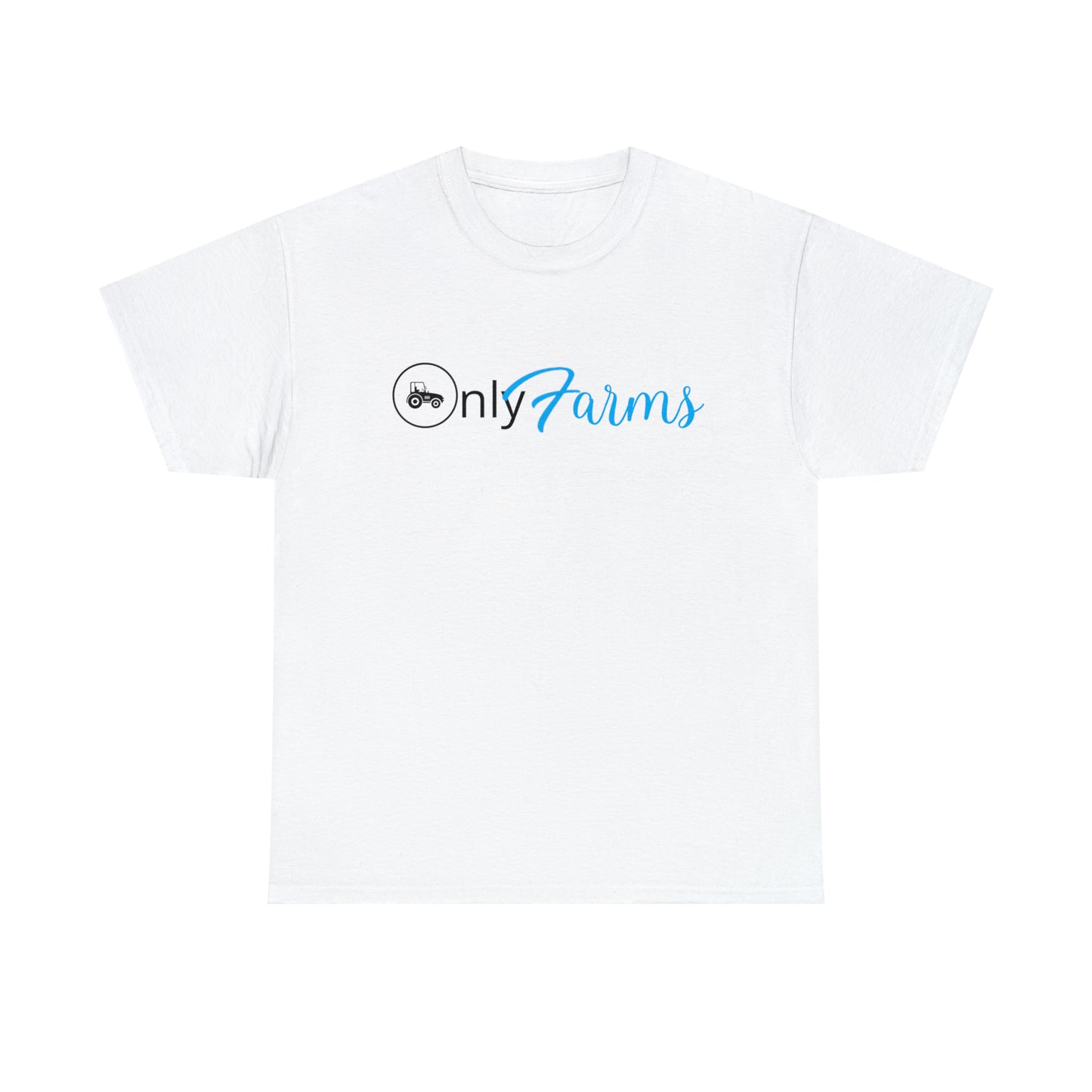 OnlyFarms Gildan 5000 Unisex Heavy Cotton Tee (Printed on Front)