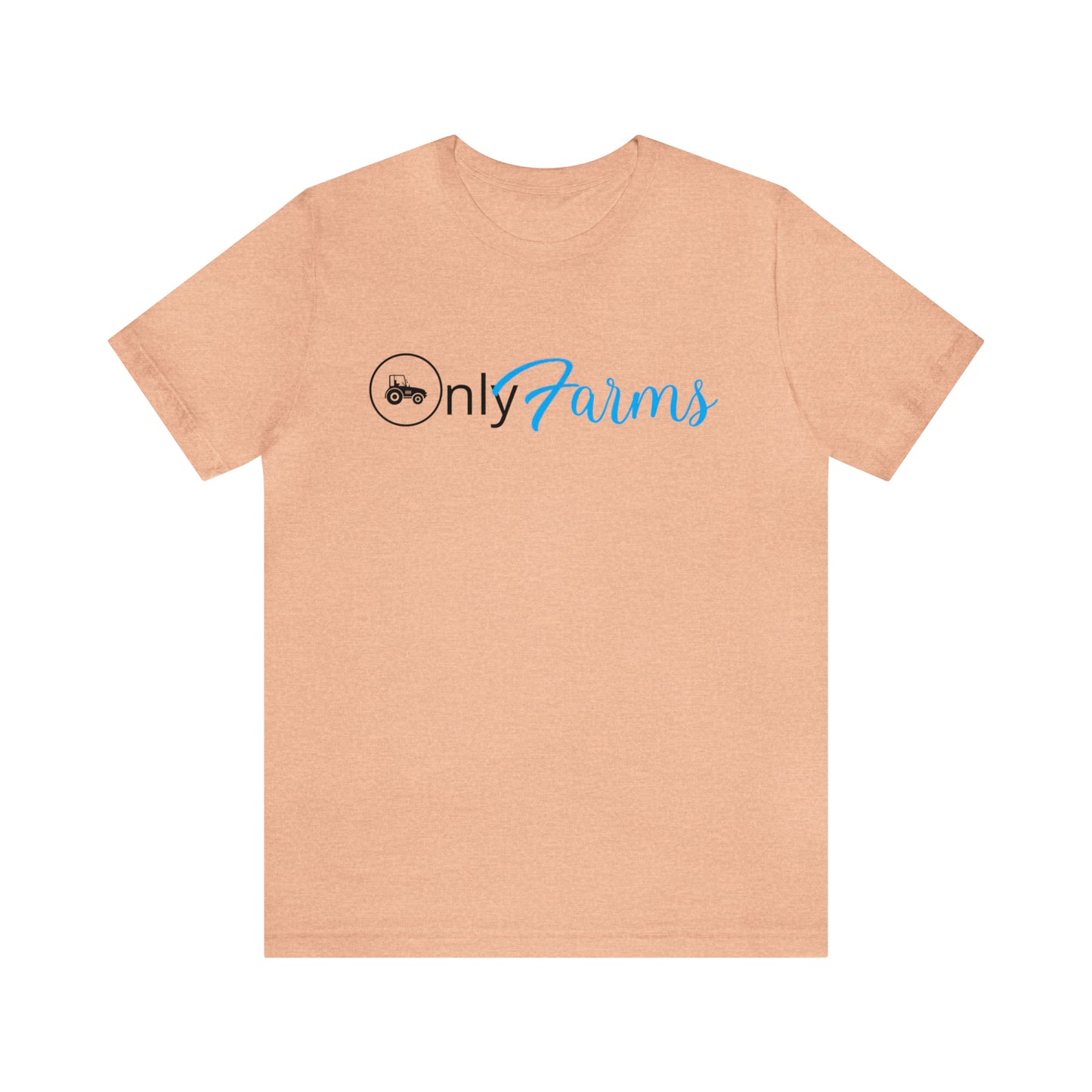 OnlyFarms One Sided Unisex Jersey Short Sleeve Tee (Printed on on Front)