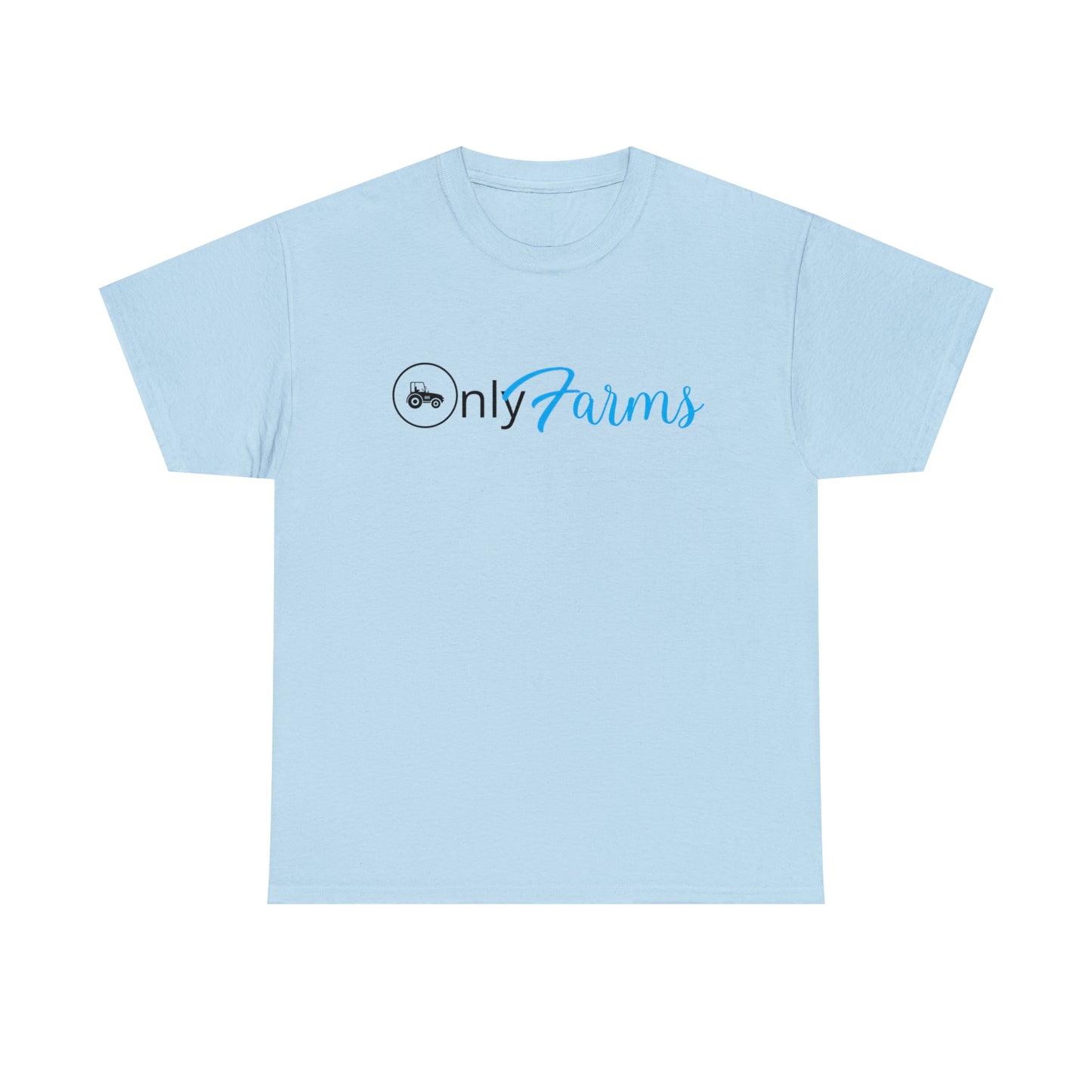 OnlyFarms Gildan 5000 Unisex Heavy Cotton Tee (Printed on Front)