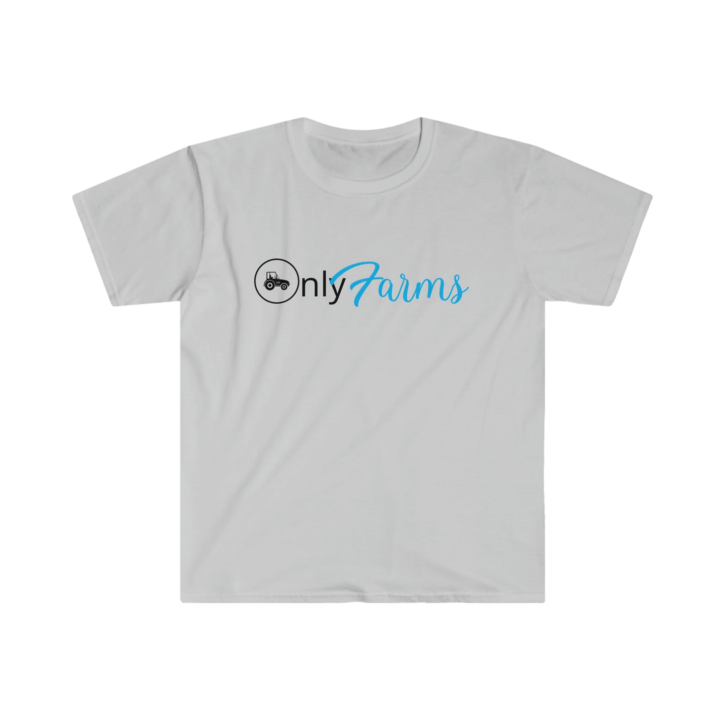 OnlyFarms One Sided Unisex Softstyle T-Shirt (Printed on Front)